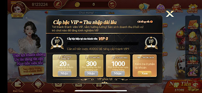 Khuyến mãi hàng ngày CF68: Tặng 50% giá trị nạp lần đầu từ 24/7 - 05-08 VIP càng cao thì nhận phúc lợi càng lớn