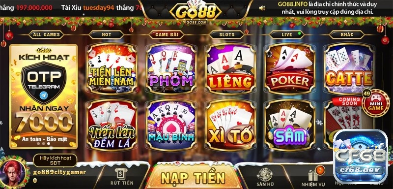 Thông tin tổng quan về cổng game đổi thưởng