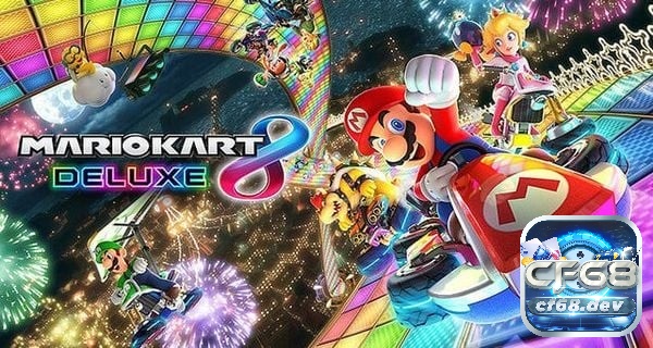 Mario kart 8 deluxe là tựa game đua xe kart hay nhất với đồ họa sắc nét tạo nên những đường đua sống động