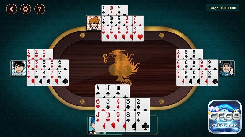 Mậu binh là game xếp 13 lá bài theo tổ hợp vào 3 chi và so sánh độ lớn