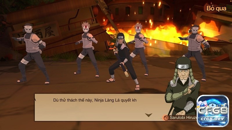 Bước vào thế giới Naruto kịch tính trong game Hỏa Chí Truyền Thuyết