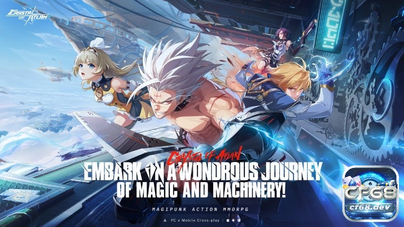 Crystal of Atlan Mobile cơ chế vô cùng mượt mà, phong cách anime tuyệt đẹp cùng với các trận chiến đầy thử thách để anh em chinh phục