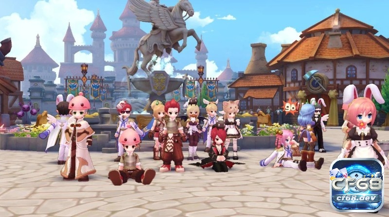 Khi tham gia game người chơi có thể tương tác với nhau để hoàn thành các nhiệm vụ