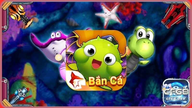 Giao diện game bắn cá sắc nét, hiệu ứng chân thực, hỗ trợ chơi và rút thưởng nhanh chóng