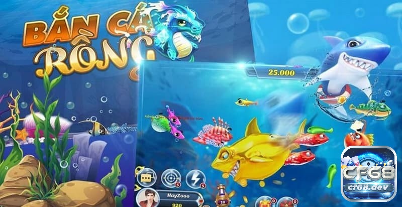 Tựa game bắn cá đổi thưởng được yêu thích nhất hiện nay với chất lượng đồ hoạ và hiệu ứng vô cùng đẹp mắt