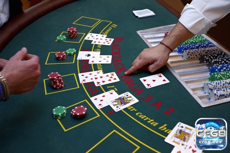 Những hành động có thể xảy ra trong các lượt đấu trong Blackjack