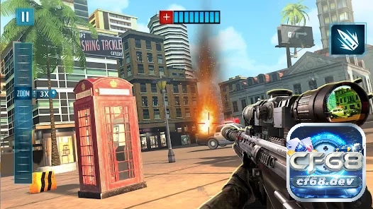 Góc nhìn trực tiếp trong game bắn súng giúp trải nghiệm chân thực và phản xạ nhanh hơn trong trận đấu