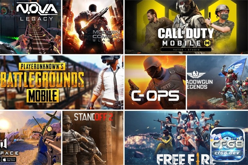Cùng khám phá diện mạo và chất riêng của những tựa game bắn súng mobile hay qua từng khoảnh khắc chiến đấu