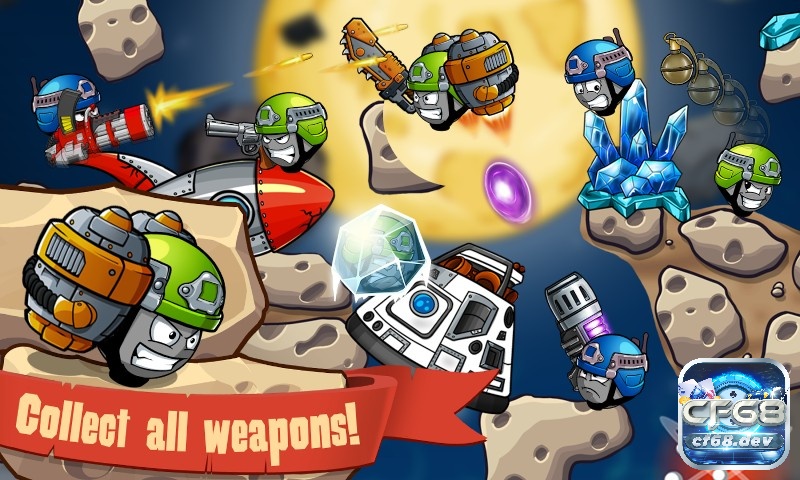 Game co-op mobile có giao diện vô cùng đẹp mắt và sống động làm tăng độ hài lòng của người chơi