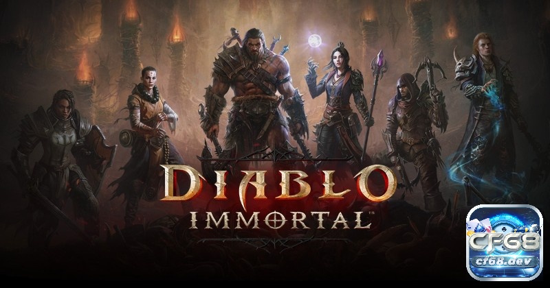 Thế giới u ám và lối chơi chặt chém đặc trưng của Diablo Immortal tạo nên sức hút khó cưỡng