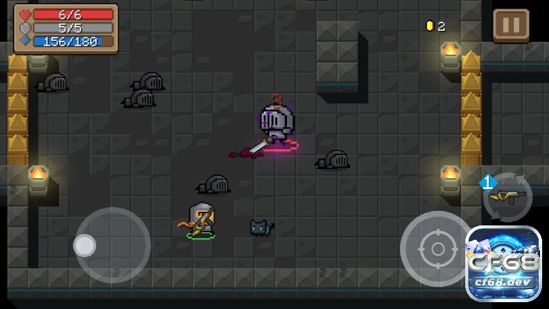 Soul Knight cuốn hút với màn chơi ngẫu nhiên
