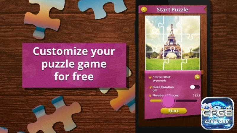 Jigsaw Puzzles Real là trò chơi xếp hình sở hữu nhiều bức tranh phong phú, phù hợp cho ở mọi độ tuổi