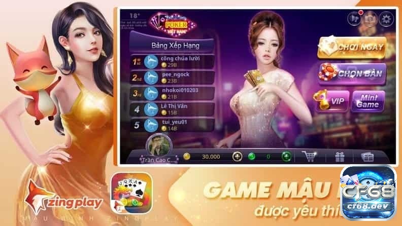 Nơi hội tụ cao thủ và cùng chia sẻ mẹo chơi, học hỏi chiến lược mậu binh đỉnh cao
