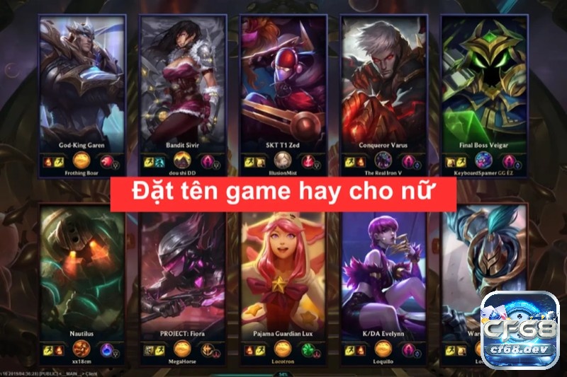 Chọn đúng tên game nữ phù hợp với nhân vật và thể loại sẽ giúp bạn thể hiện phong cách chơi rõ ràng và ấn tượng hơn.