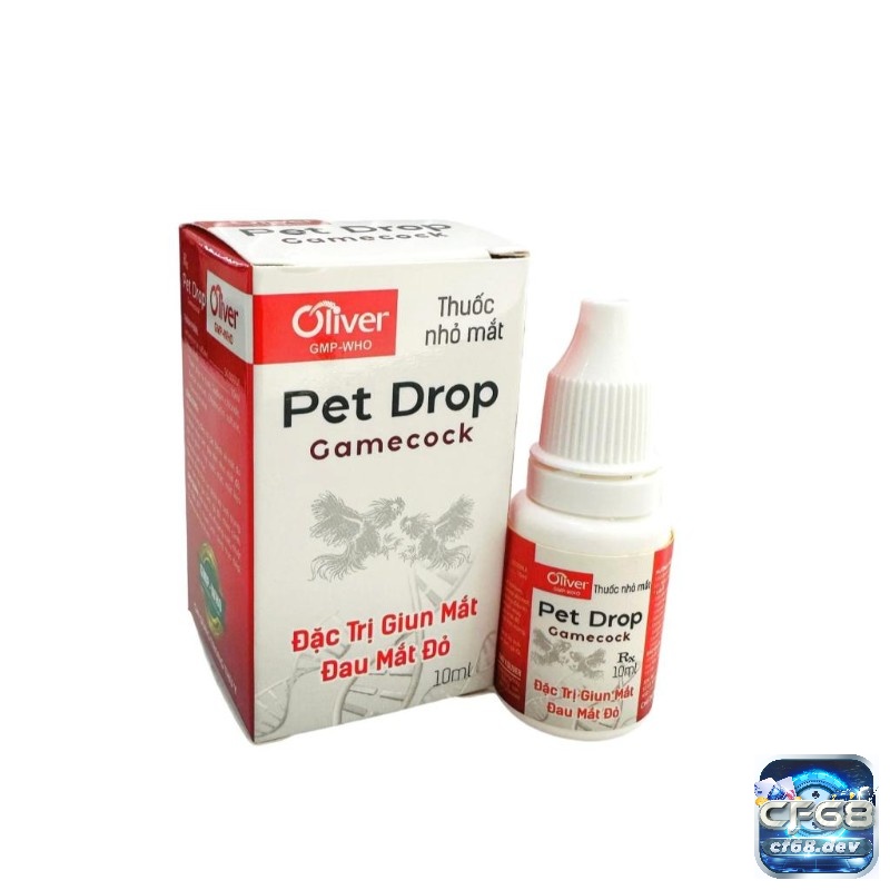 Eye Drops USA là loại thuốc giúp mắt gà sáng hơn cũng như tăng khả năng quan sát và cải thiện phản xạ