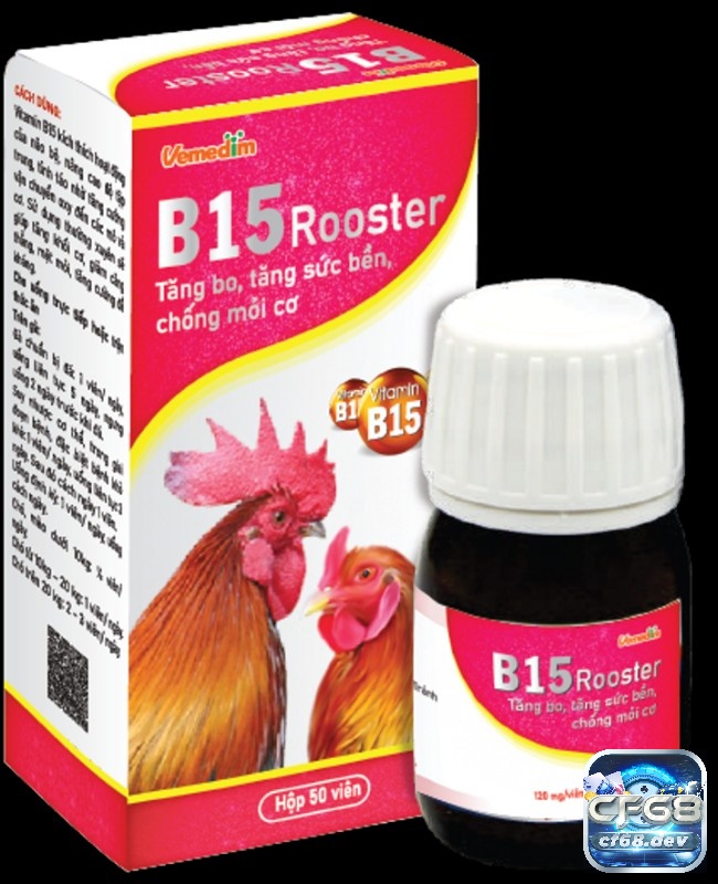 Thuốc bổ tổng hợp B15 giúp phát triển cơ và tăng độ sung mãn