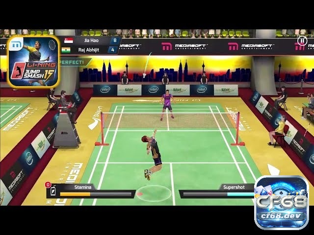 Li-Ning Jump Smash 15 – game cầu lông mô phỏng giải đấu chuyên nghiệp