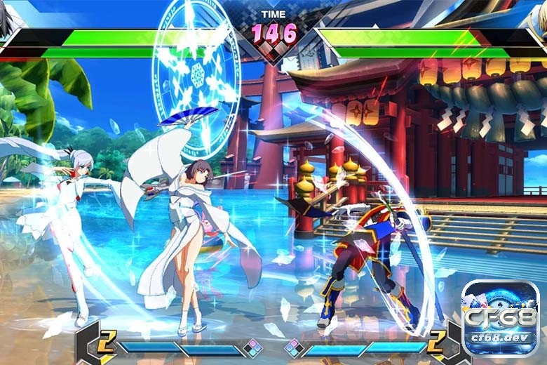 Game thủ có thể chọn bàn phím hoặc tay cầm khi chơi game đối kháng online để có trải nghiệm tối ưu.