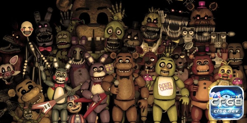 Game kinh dị trên IOS FNaF là lựa chọn hoàn hảo cho ai yêu thích sự căng thẳng và jump-scare bất ngờ.