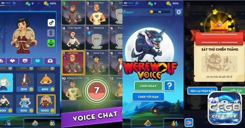 Khám phá game ma sói mobile cùng Cf68 ngay nhé!