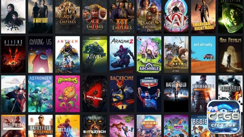 Khám phá game nhập vai trên PC cùng Cf68 ngay nhé!
