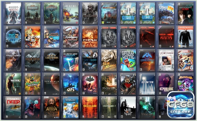 Khám phá game offline hay trên pc cùng Cf68 ngay nhé!