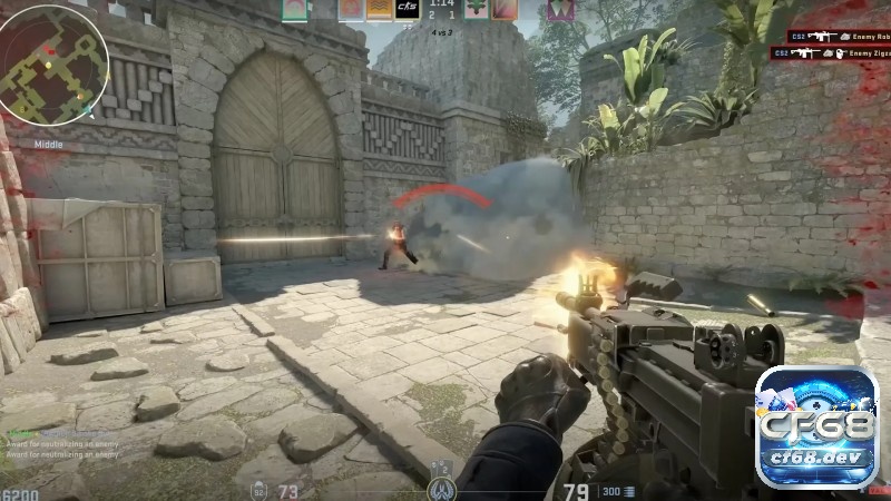 Counter-Strike 2 kế thừa huyền thoại CS:GO, là tựa FPS đỉnh cao trong danh sách game online hay cho PC.