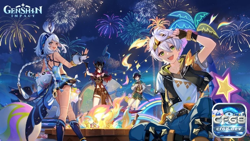Game phiêu lưu đồ họa đẹp cho Android Genshin Impact mang đến trải nghiệm phiêu lưu thế giới mở với đồ họa anime tuyệt mỹ.