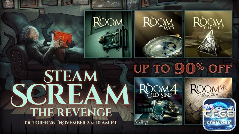 The Room Series gây ấn tượng với đồ họa chi tiết cùng hành trình giải đố bí ẩn hấp dẫn.