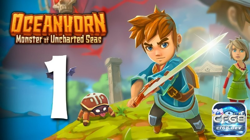 Oceanhorn tái hiện phong cách Zelda, cho phép khám phá đảo hoang, giải đố và chiến đấu trong một thế giới mở rực rỡ
