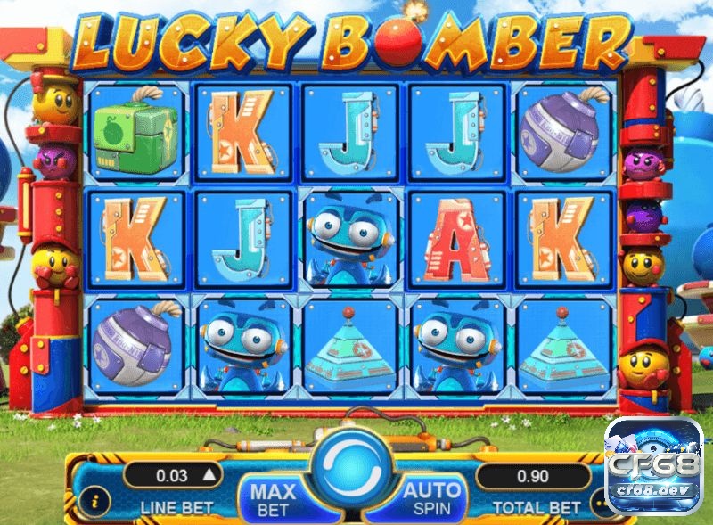 Cơ chế hoạt động của game slot lucky bomber khá đơn giản nhưng tinh tế