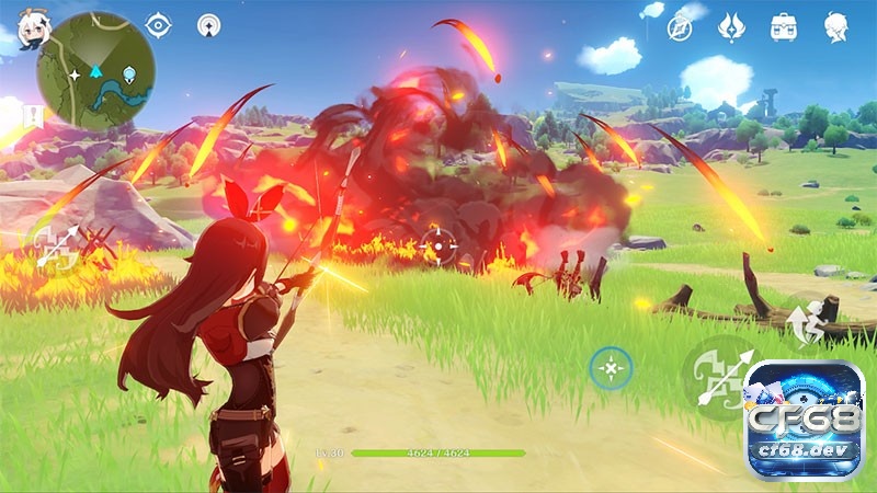 Game the giới mở mobile cho phép game thủ tự do khám phá, di chuyển và tạo ra hành trình của riêng mình.