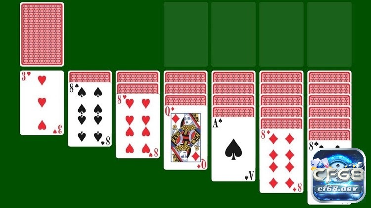 Solitaire iOS cổ điển, rèn luyện kiên nhẫn và khả năng sắp xếp bài.