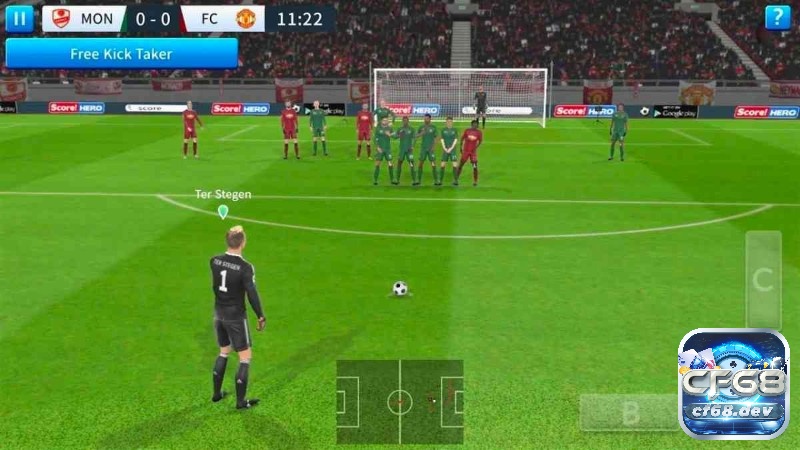 Đồ họa và âm thanh chất lượng chính là yếu tố then chốt làm nên sức hút của những game bóng đá hay cho android.