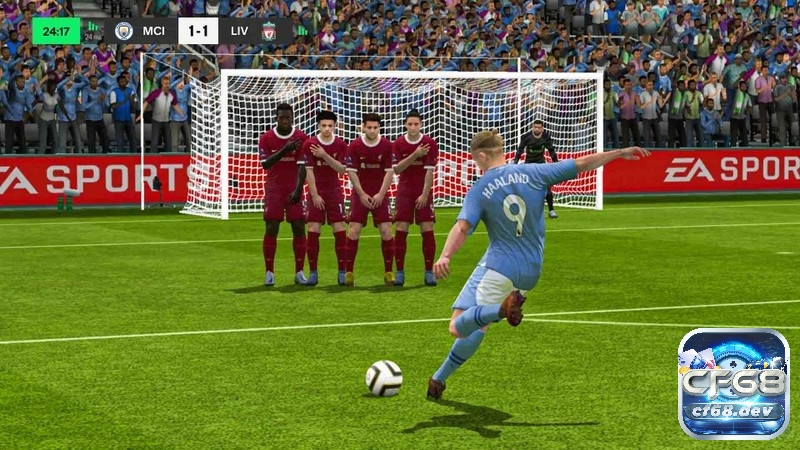 EA Sports FC – Trải nghiệm bóng đá chân thực với đồ họa tuyệt đẹp và chế độ thi đấu đa dạng