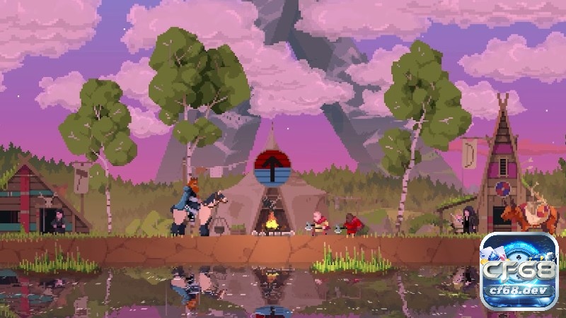 Kingdom Two Crowns - Hóa thân vua hoặc hoàng hậu, mở rộng vương quốc và bảo vệ lãnh thổ bằng chiến lược thông minh và tài nguyên quý giá