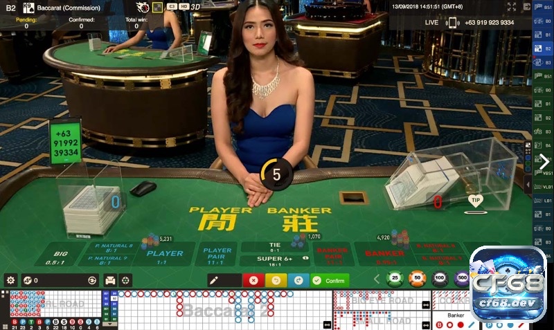 Nền tảng Baccarat trực tuyến mang lại trải nghiệm như sòng bạc thật.